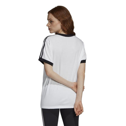 Adidas Dames-T-Shirt Met Korte Mouwen Adidas 3 Stripes Wit
