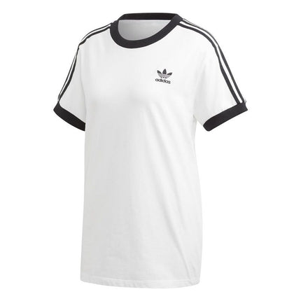 Adidas Dames-T-Shirt Met Korte Mouwen Adidas 3 Stripes Wit
