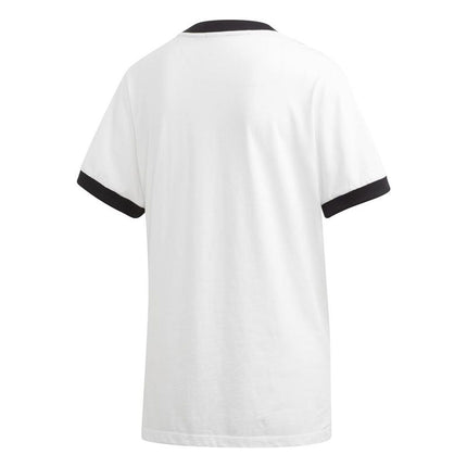 Adidas Dames-T-Shirt Met Korte Mouwen Adidas 3 Stripes Wit