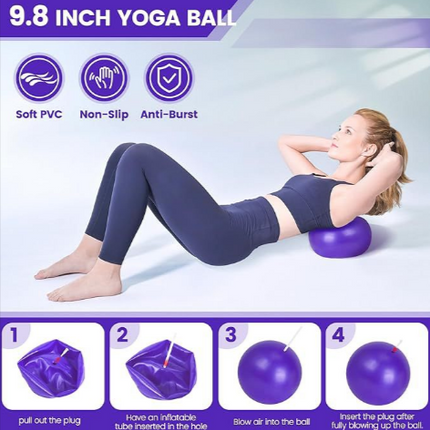 13-delige Yoga & Pilates Set – Complete Fitness Kit voor Thuis
