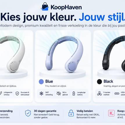 BreezeFlow™ Pro Nekventilator