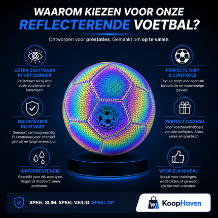 LumiBall™ | Reflecterende Voetbal