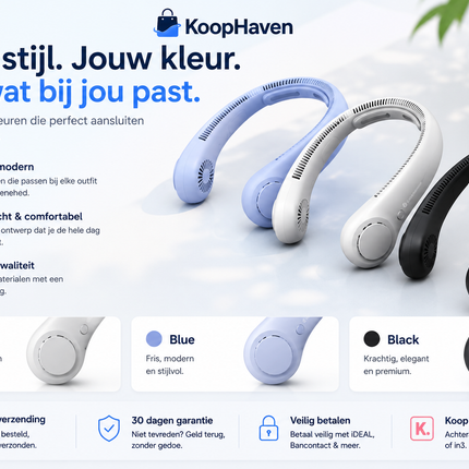 BreezeFlow™ Pro Nekventilator