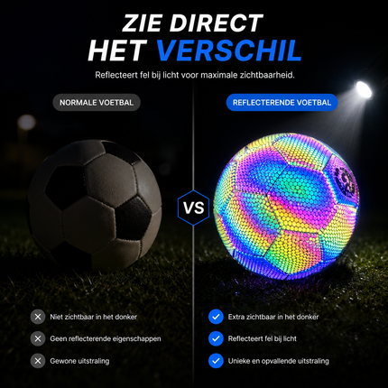LumiBall™ | Reflecterende Voetbal