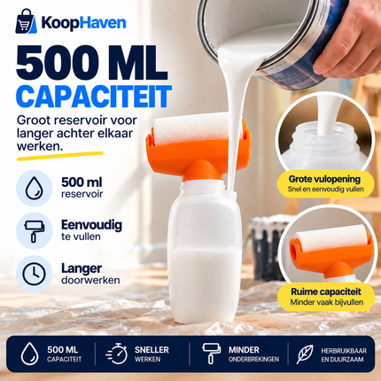 RollerPro™ – 500 ml Verfroller met Reservoir