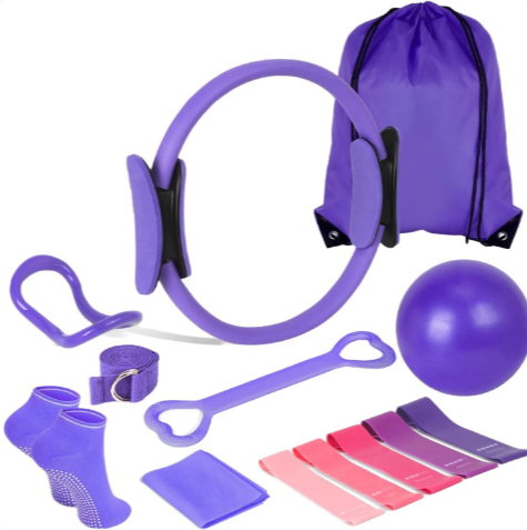 13-delige Yoga & Pilates Set – Complete Fitness Kit voor Thuis