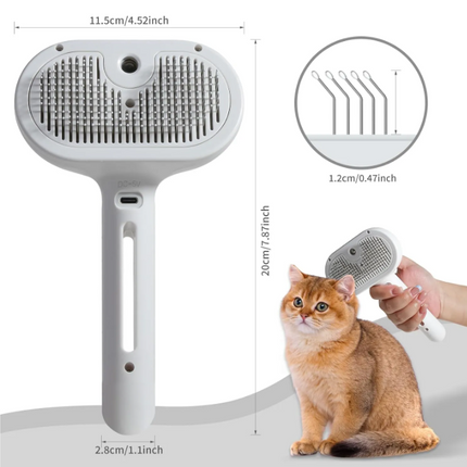 Pet haar spray borstel - Slimme Verzorging voor Hond & Kat